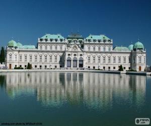 пазл Дворец Бельведер, Австрия